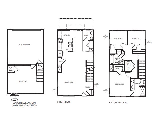 NORRIS - The Enclave at Mi-Place: Downingtown, Pennsylvania - D.R. Horton Basic
