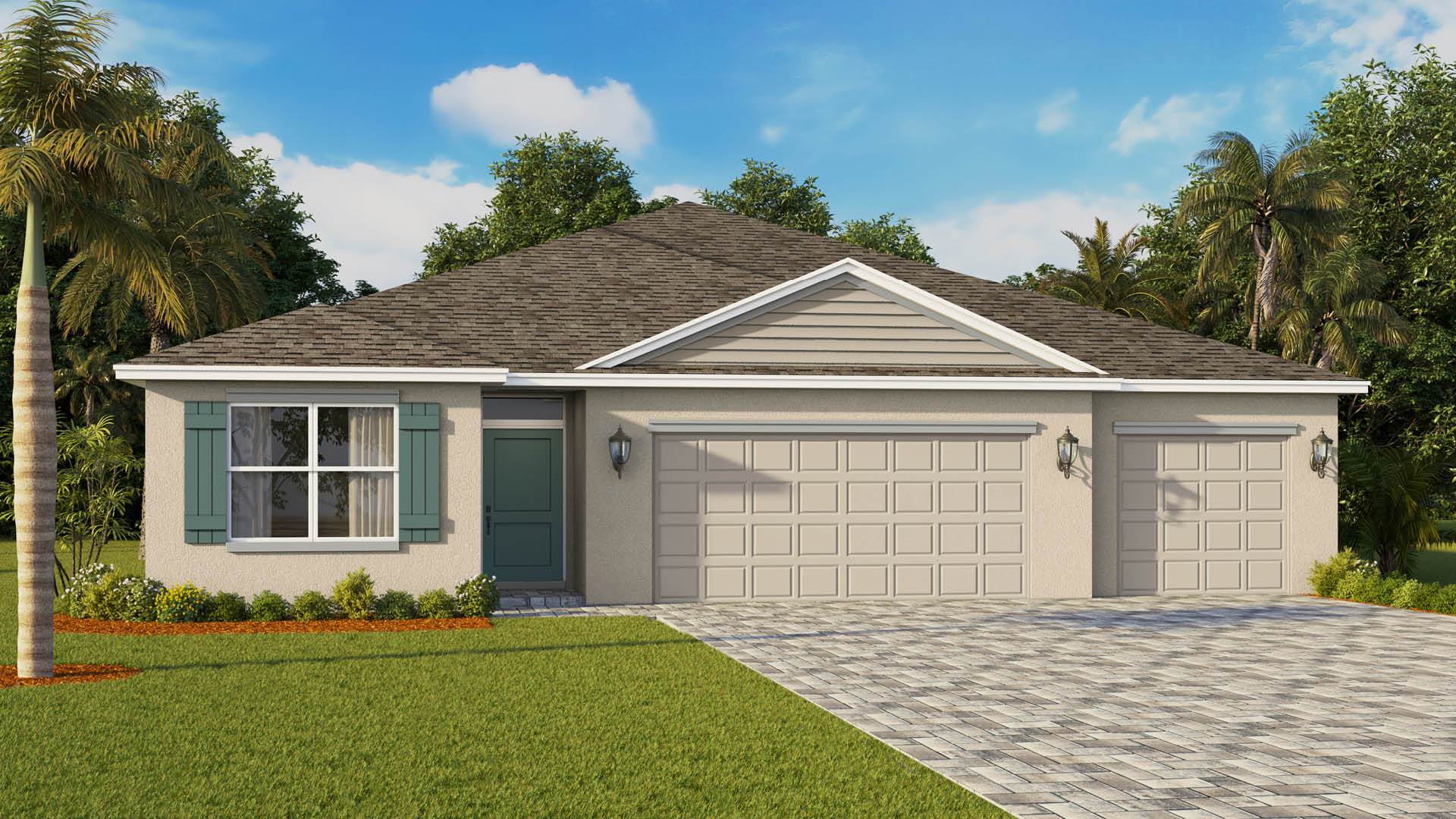 Denham - Cypress Bay West: Palm Bay, Florida - D.R. Horton