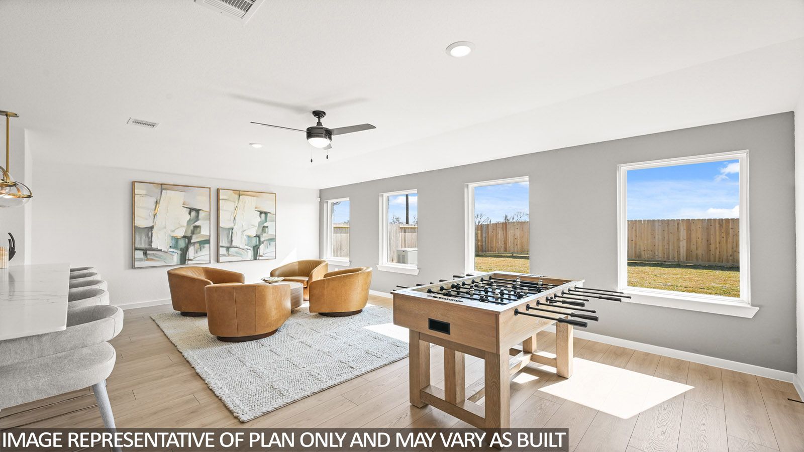 Plan E60B - Riverside Estates: Mont Belvieu, Texas - D.R. Horton Basic