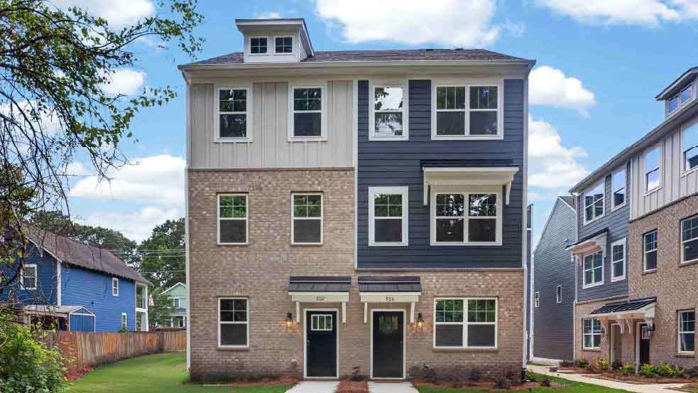 Carlton - Anderson Street Townhomes: Charlotte, North Carolina - D.R. Horton