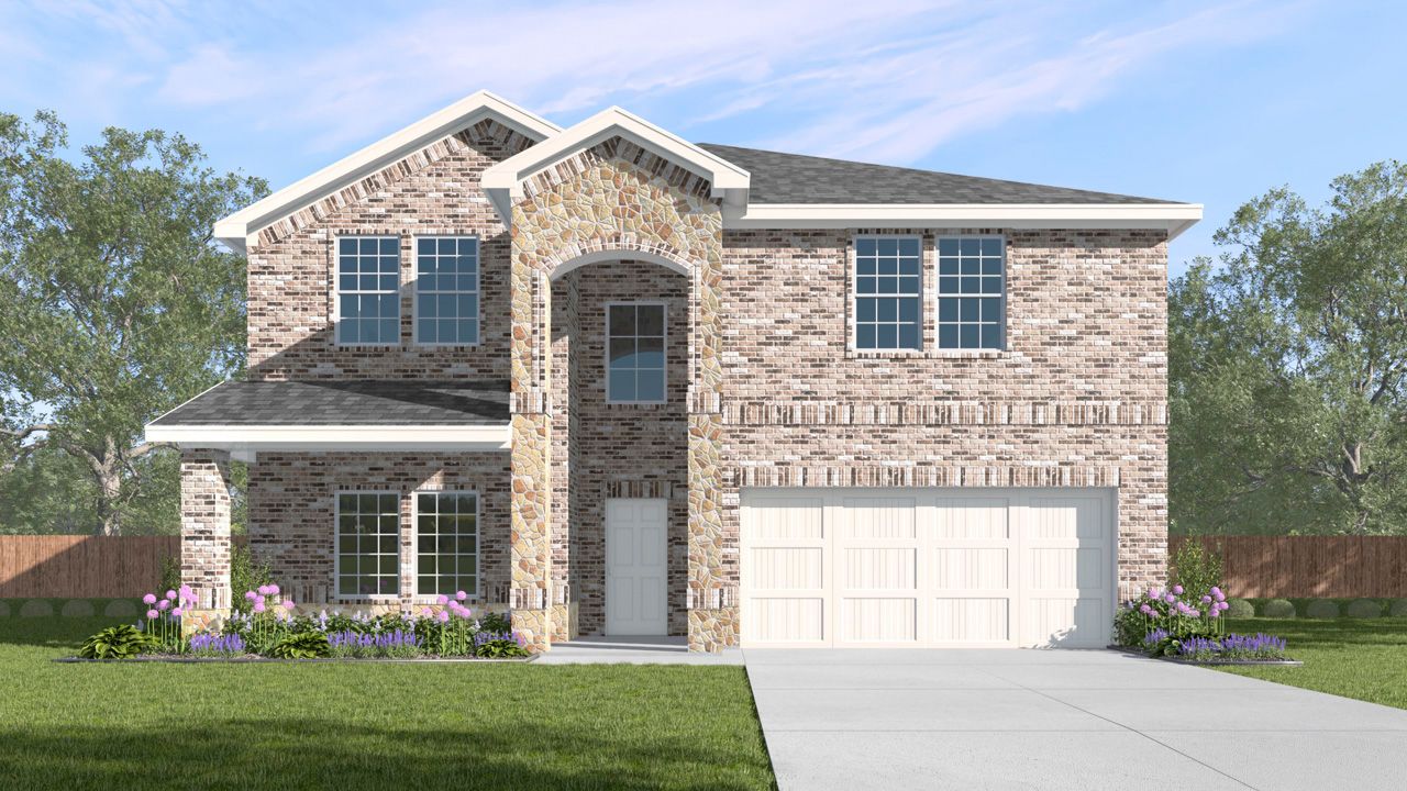Medbourne - Fireside by the Lake: Garland, Texas - D.R. Horton