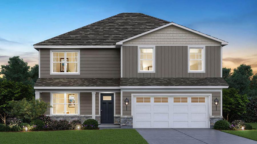 HENLEY - Greenbriar Traditional Single Family: Plainfield, Illinois - D.R. Horton