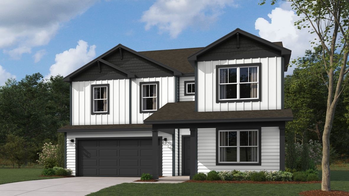 Edgewood Farms por D.R. Horton Basic en Indianapolis Indiana