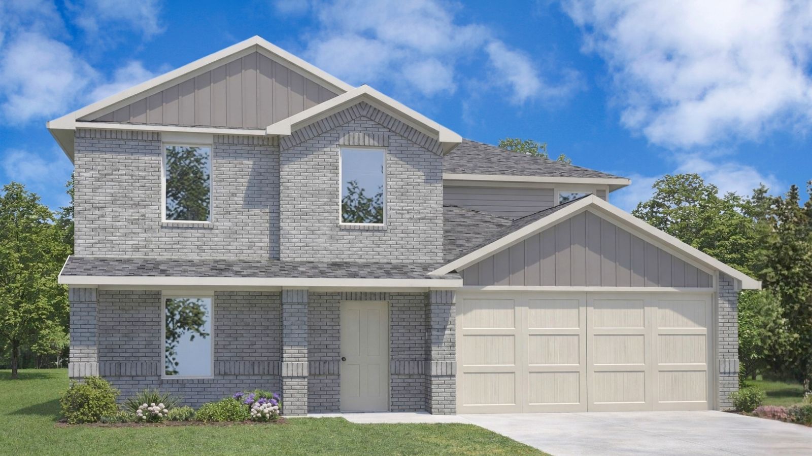 Callahan - Sunterra Lakes: Brookshire, Texas - D.R. Horton Basic
