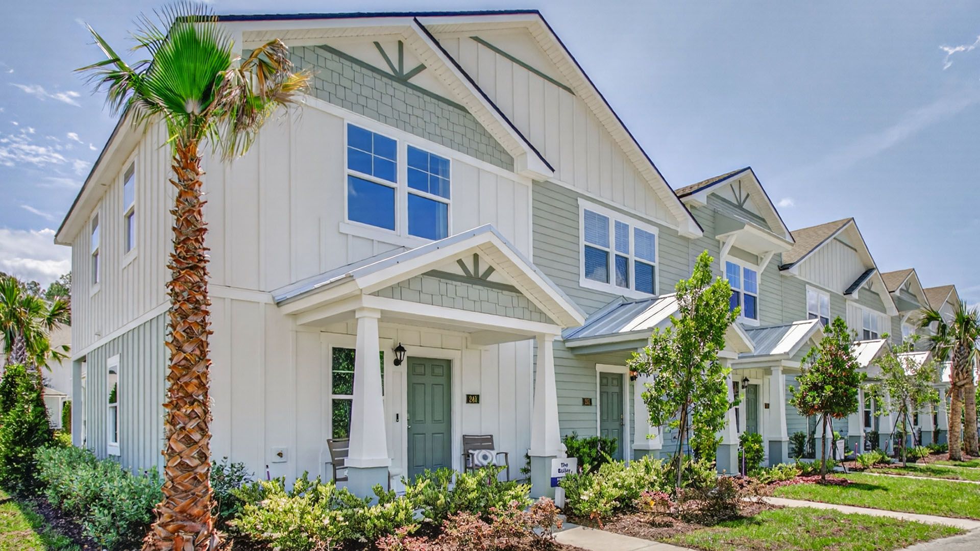 Liberty Cove Townhomes por D.R. Horton en Jacksonville-St. Augustine Florida
