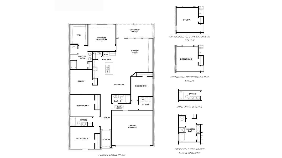 Burnet - 2199 - Blue Heron Estates: Beasley, Texas - D.R. Horton Basic