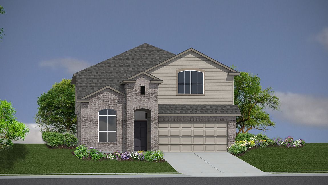 The Salerno - Steele Creek: Cibolo, Texas - D.R. Horton