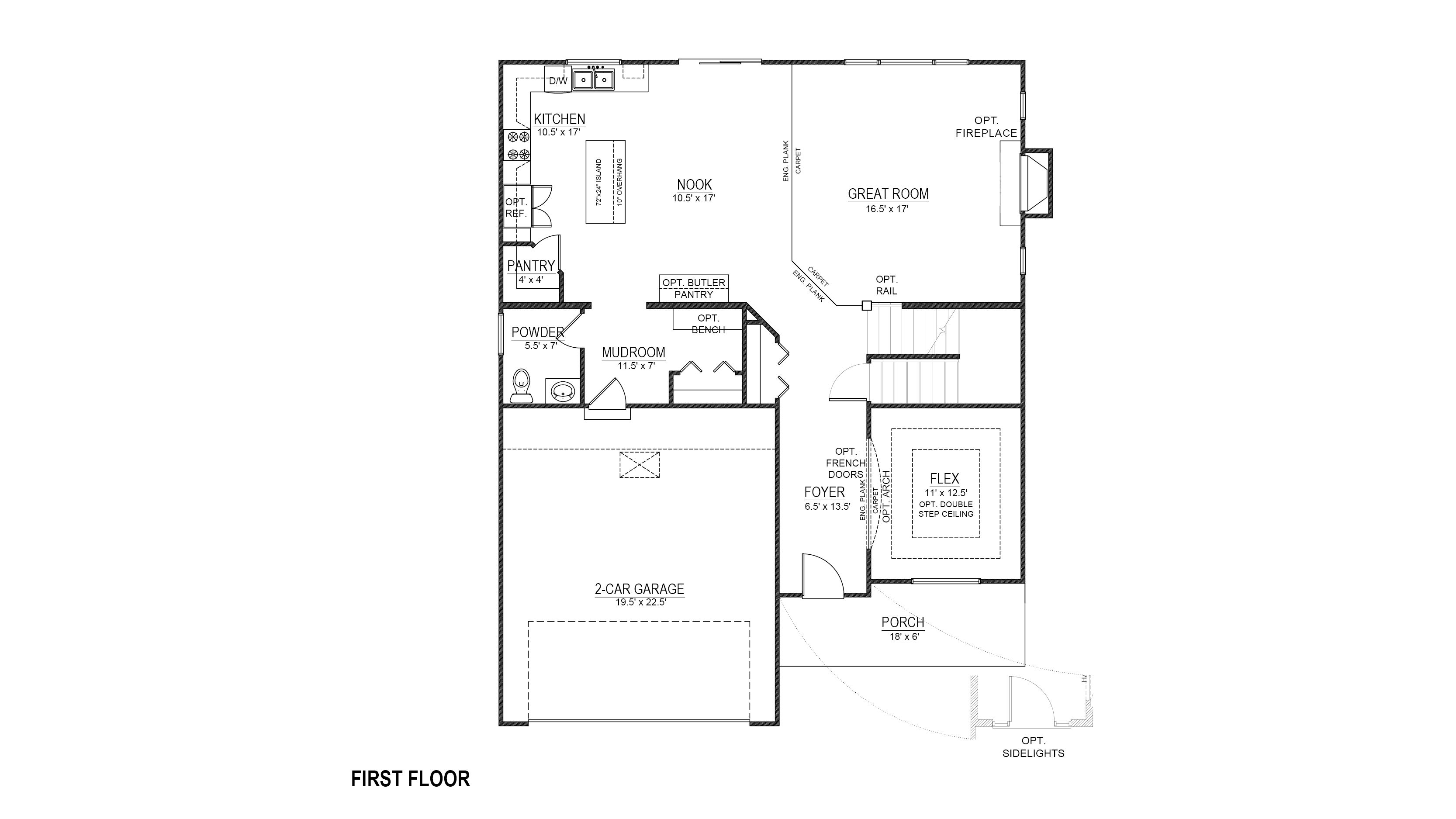 casa en Cambridge Park North II por D.R. Horton Basic
