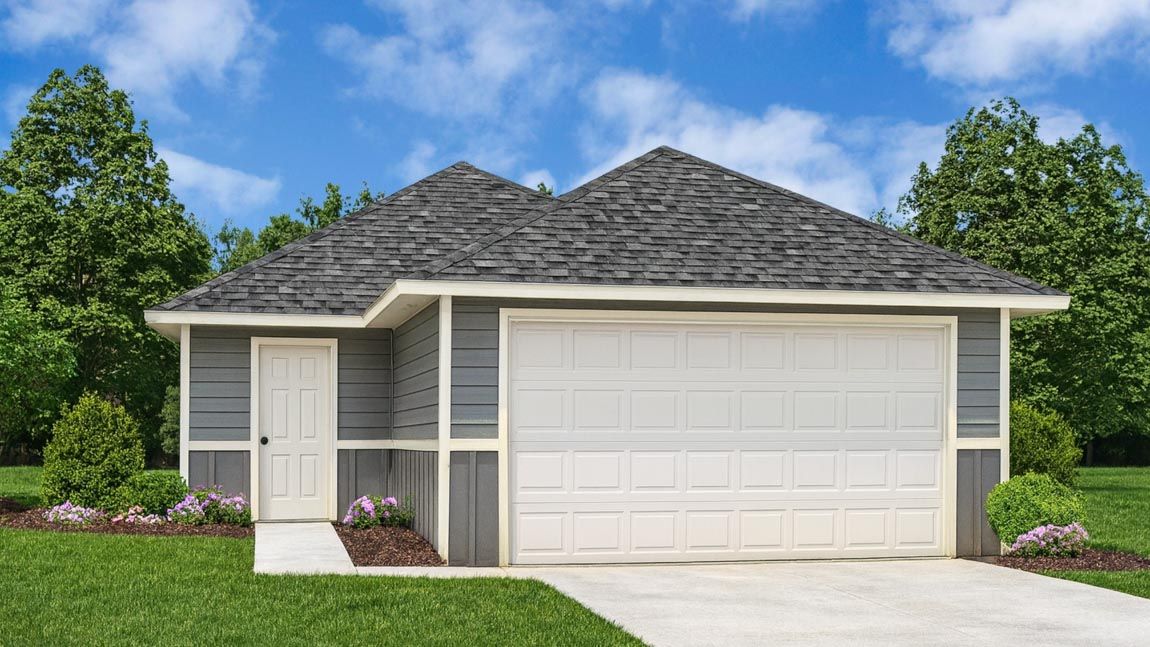 Lake Conroe Cove por D.R. Horton Basic en Houston Texas