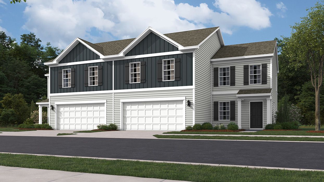 Derby Duplex - Lafayette Hills Twins: Easton, Pennsylvania - D.R. Horton Basic