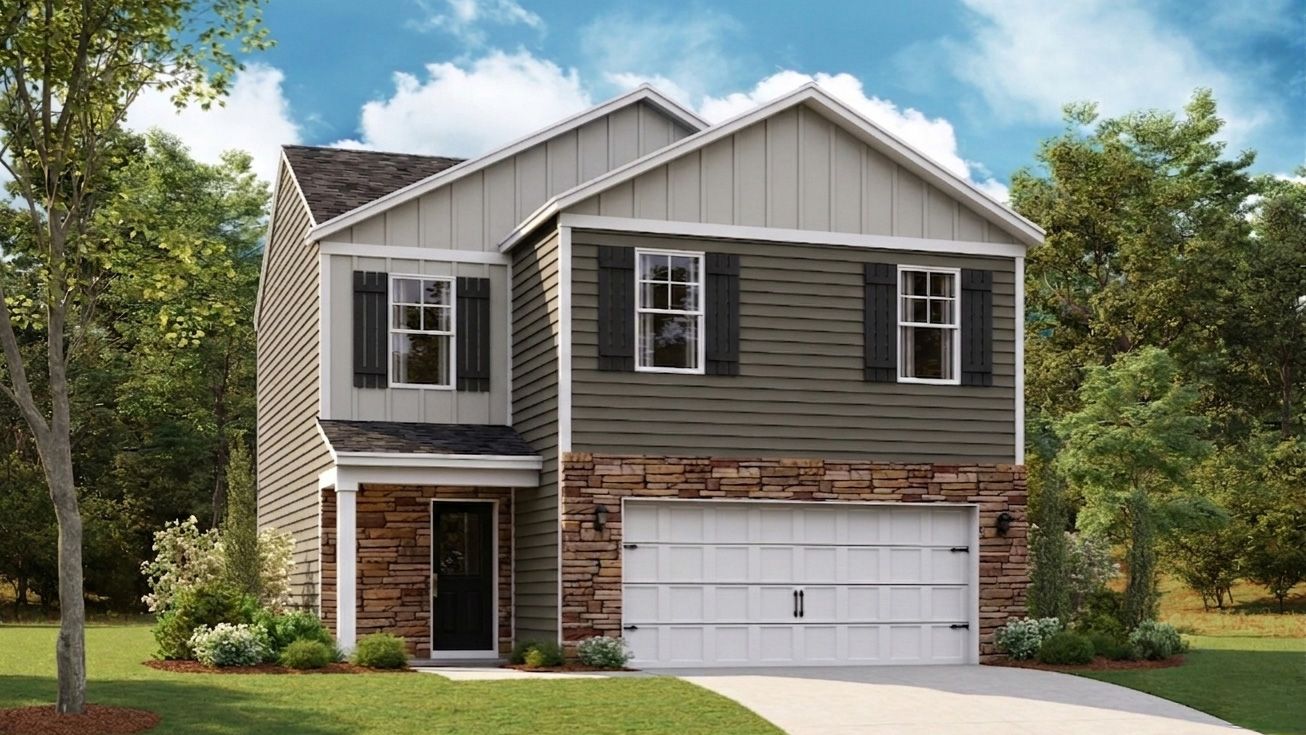 Bennet - The Hideaway at Fox Meadows: Bluff City, Tennessee - D.R. Horton