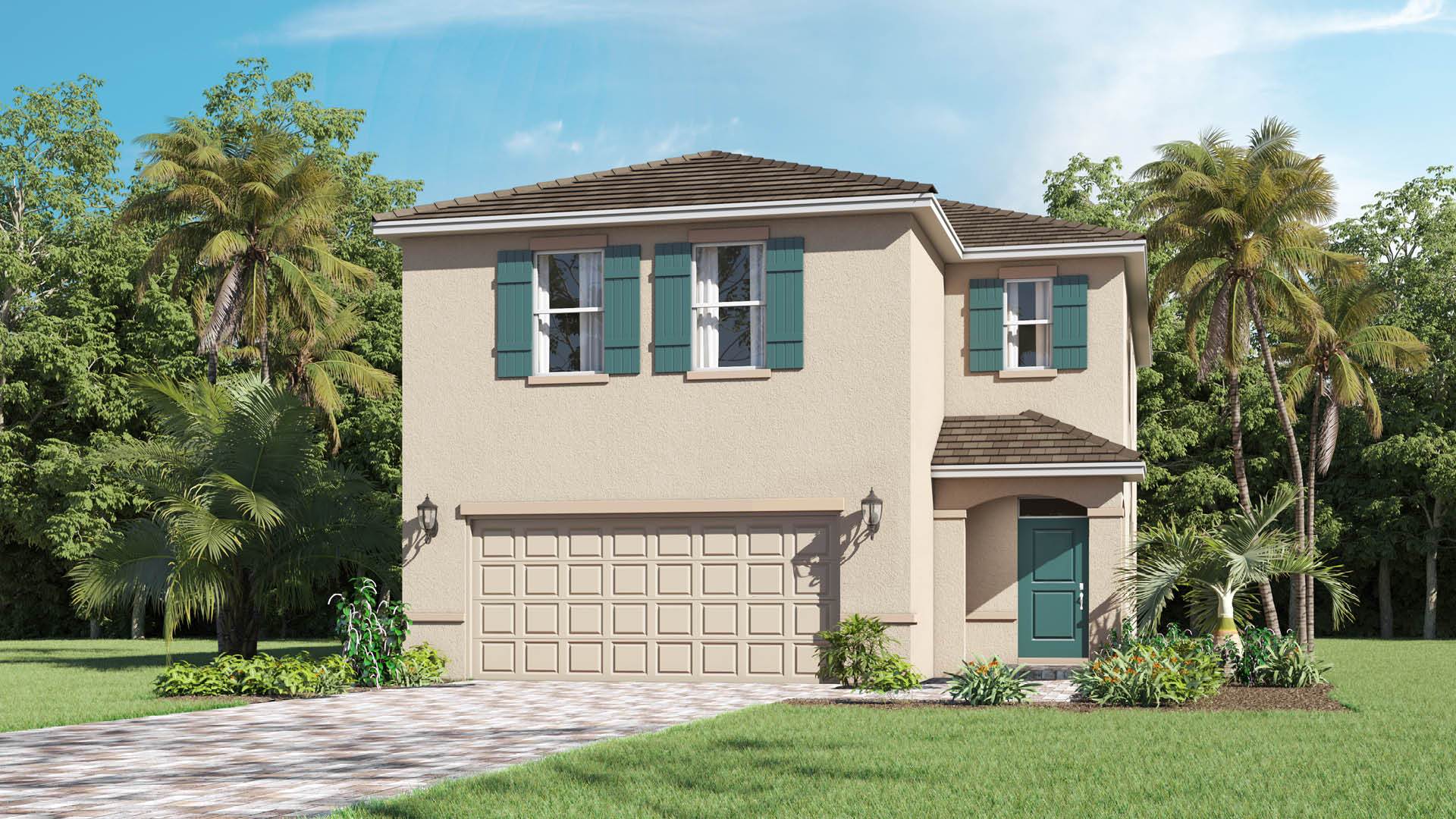 Elston II - Cypress Bay West: Palm Bay, Florida - D.R. Horton