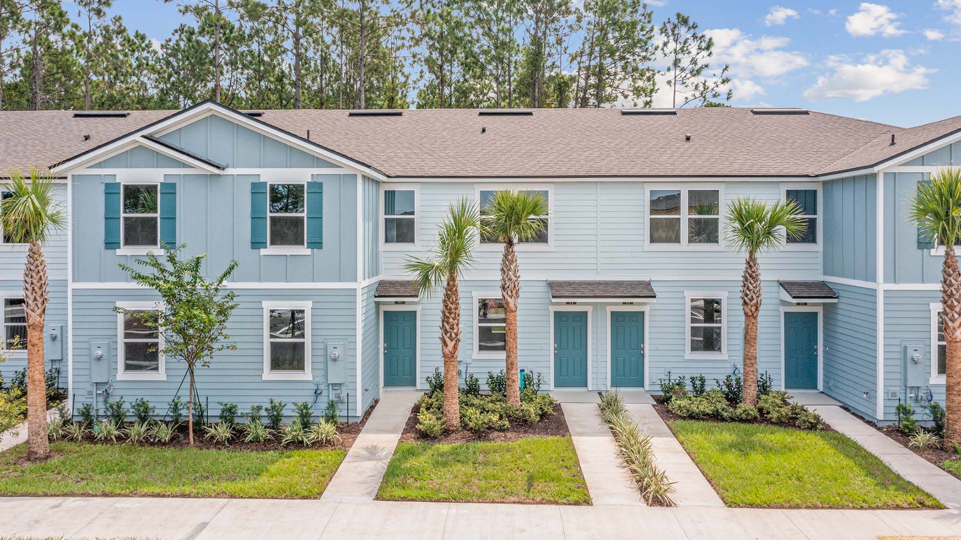 Springfield - Cordera Townhomes: St Augustine, Florida - D.R. Horton