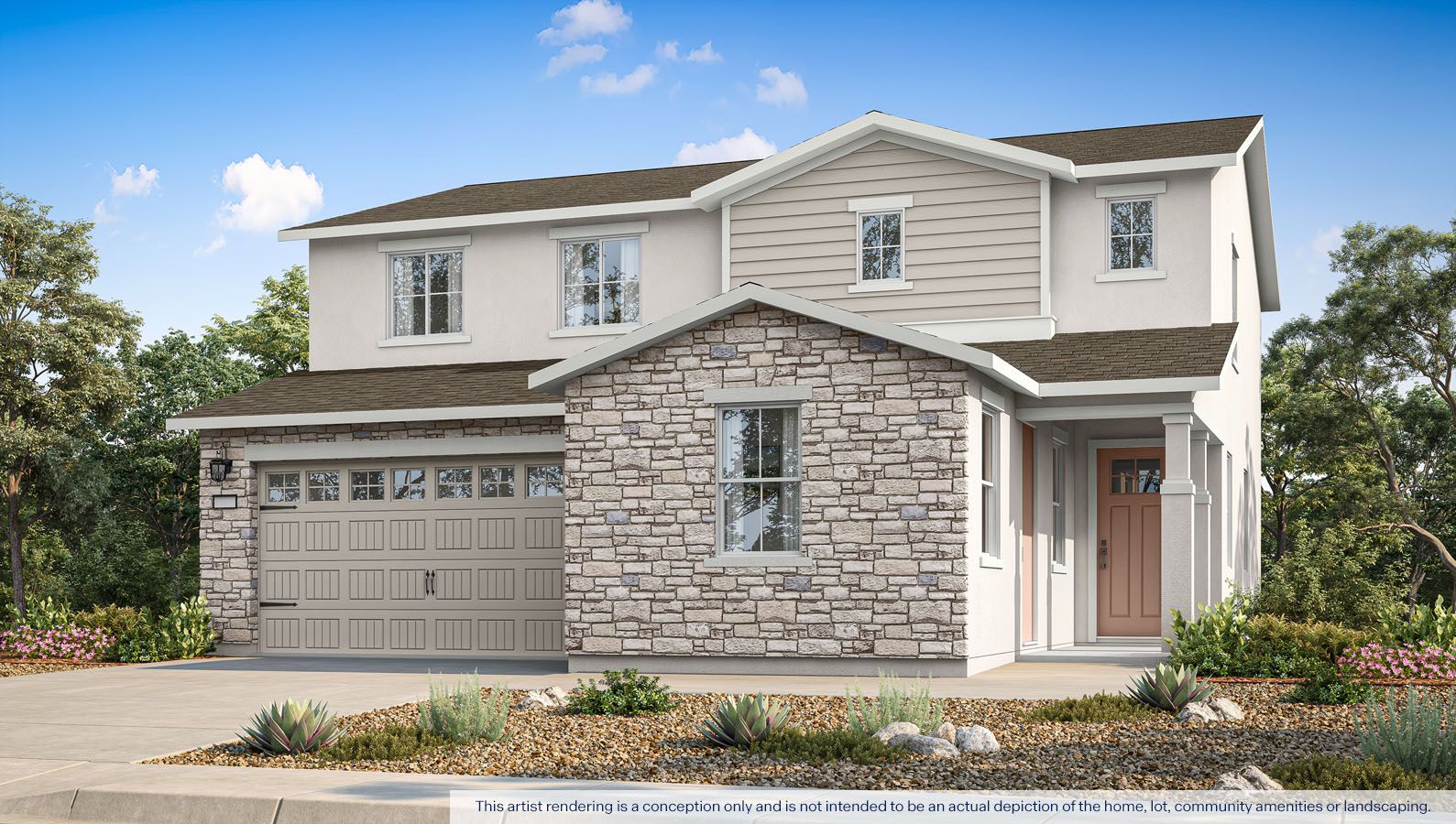 Shepherds Ranch por D.R. Horton Basic en Visalia California