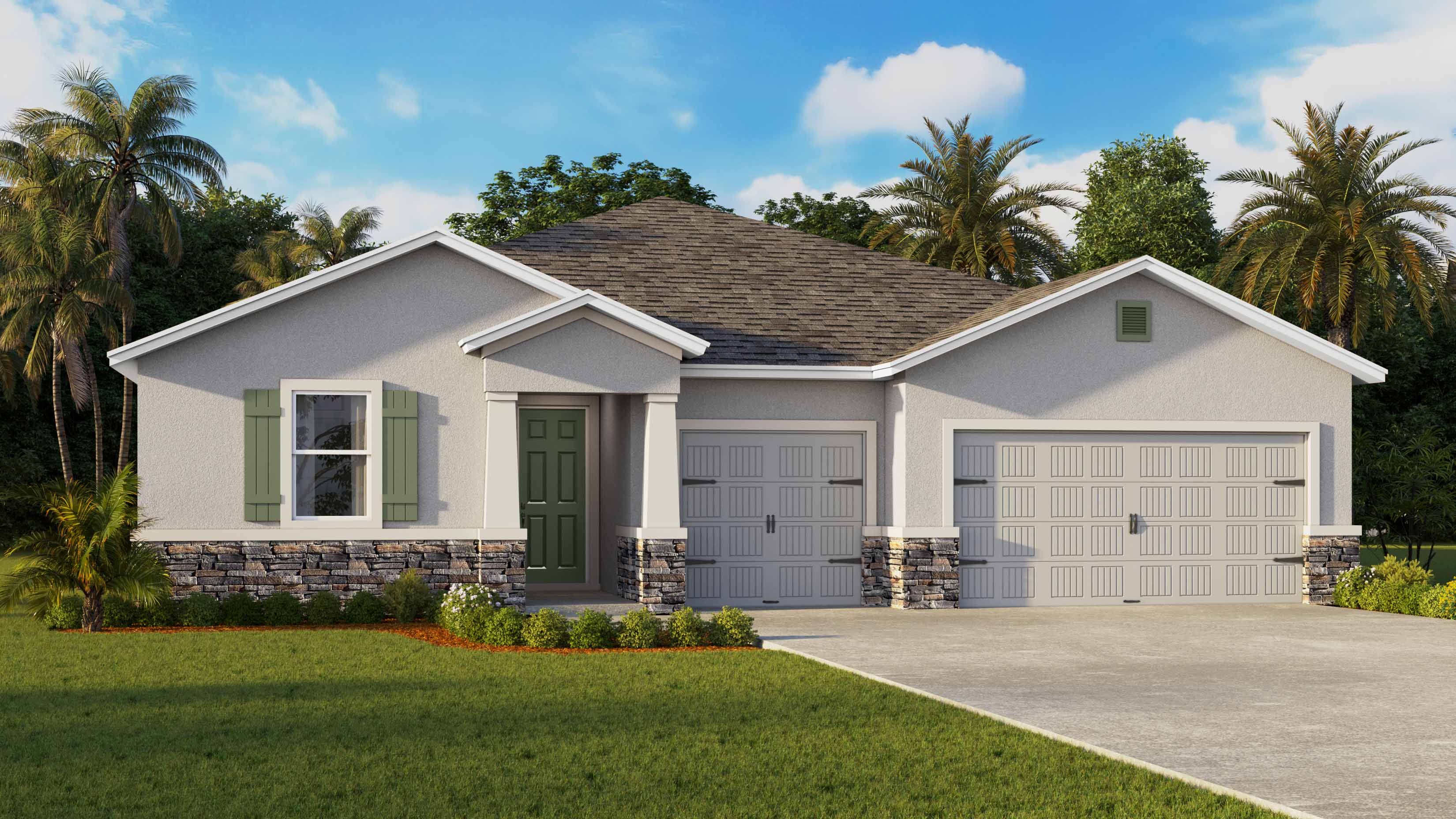 Tartan Farms at Winding Oaks por D.R. Horton en Ocala Florida