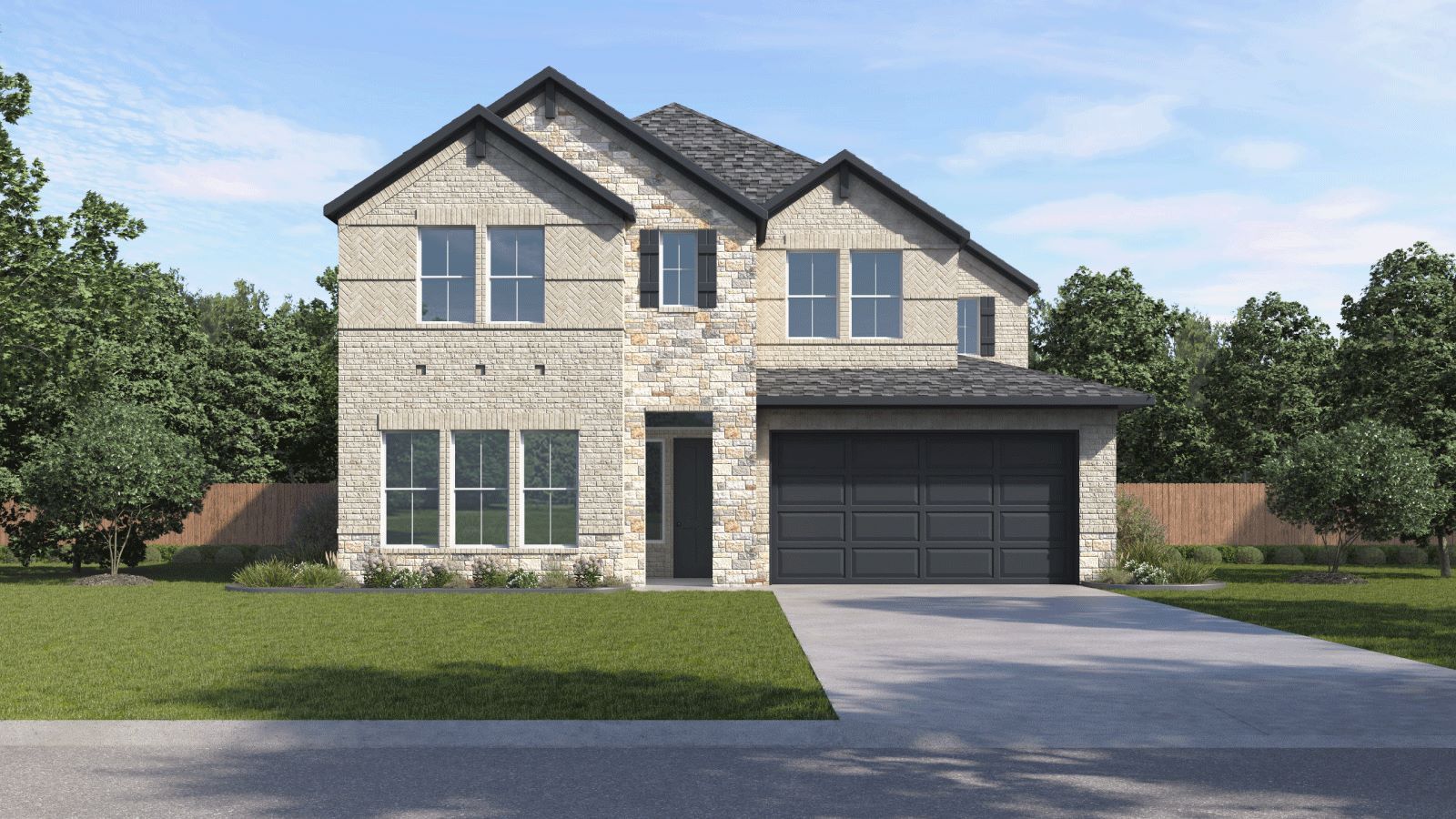 The Joshua - The Enclave at Bar W Ranch: Leander, Texas - D.R. Horton