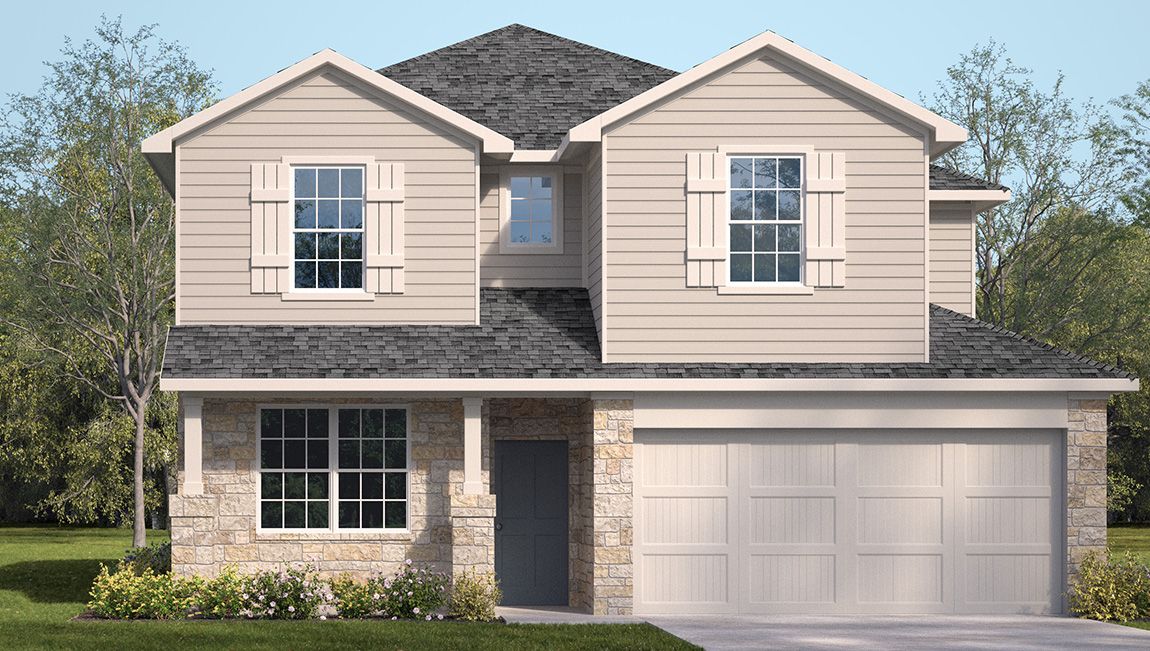 The Saban - The Woodlands at Medina Hills: Mico, Texas - D.R. Horton