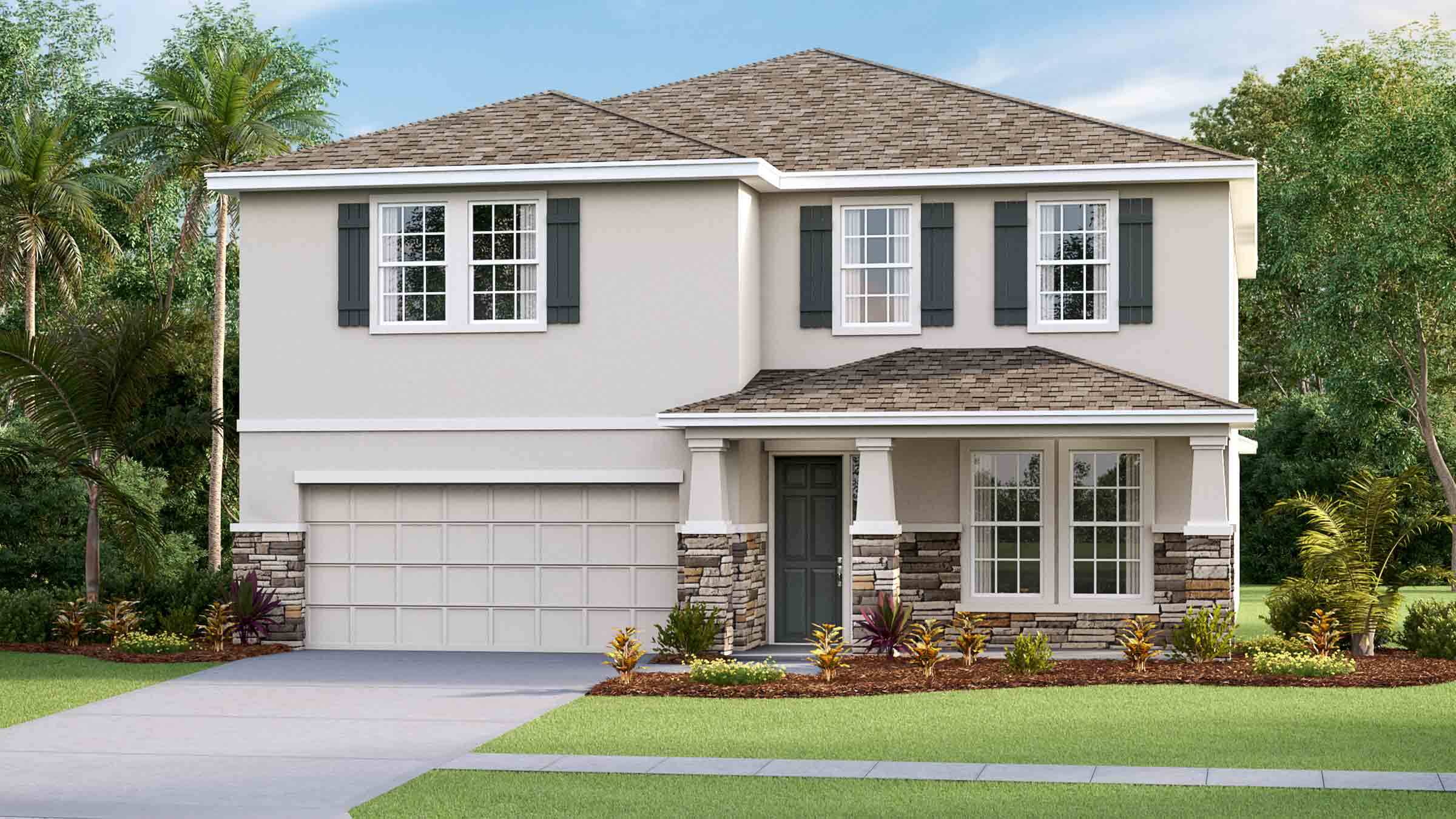 Ridge at Heath Brook por D.R. Horton en Ocala Florida