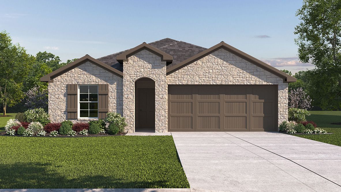 The Harris - Brookstone Creek: San Antonio, Texas - D.R. Horton