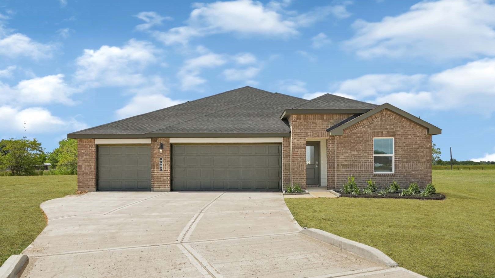 Blue Heron Estates por D.R. Horton Basic en Houston Texas