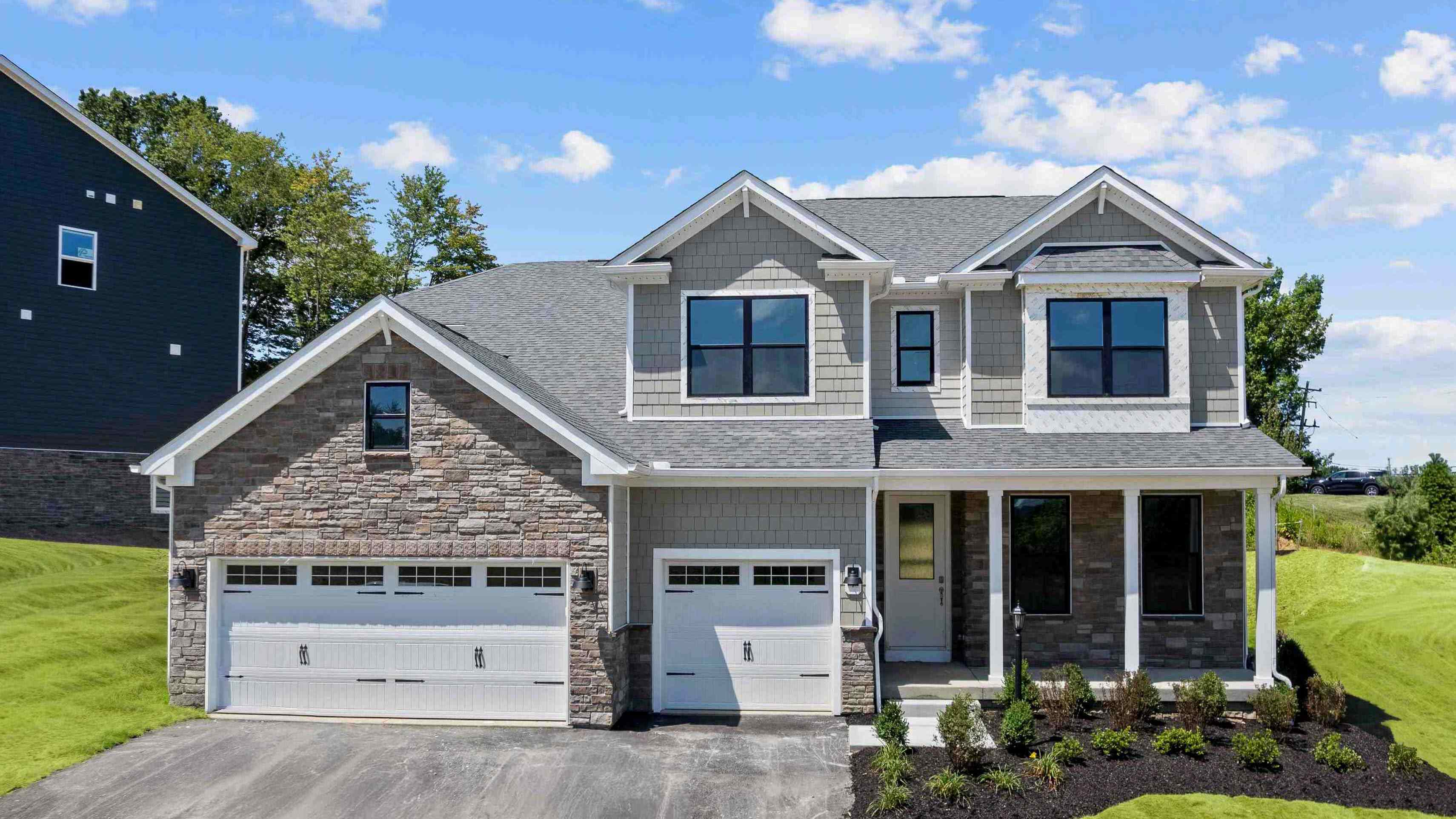 Jamestown with Finished Basement - The Preserve at Blue Run: Indianola, Pennsylvania - D.R. Horton
