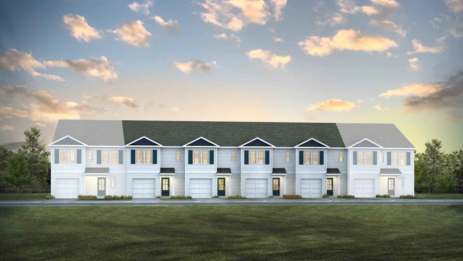 Hunter's Branch Townhomes por D.R. Horton en Columbia South Carolina