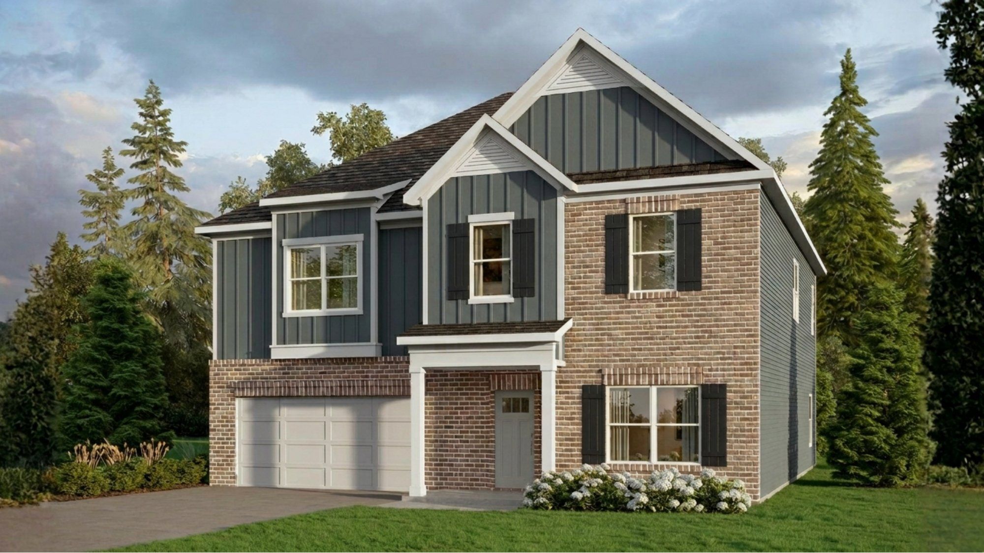 The Halton - Shady Cove: Bessemer, Alabama - D.R. Horton Basic