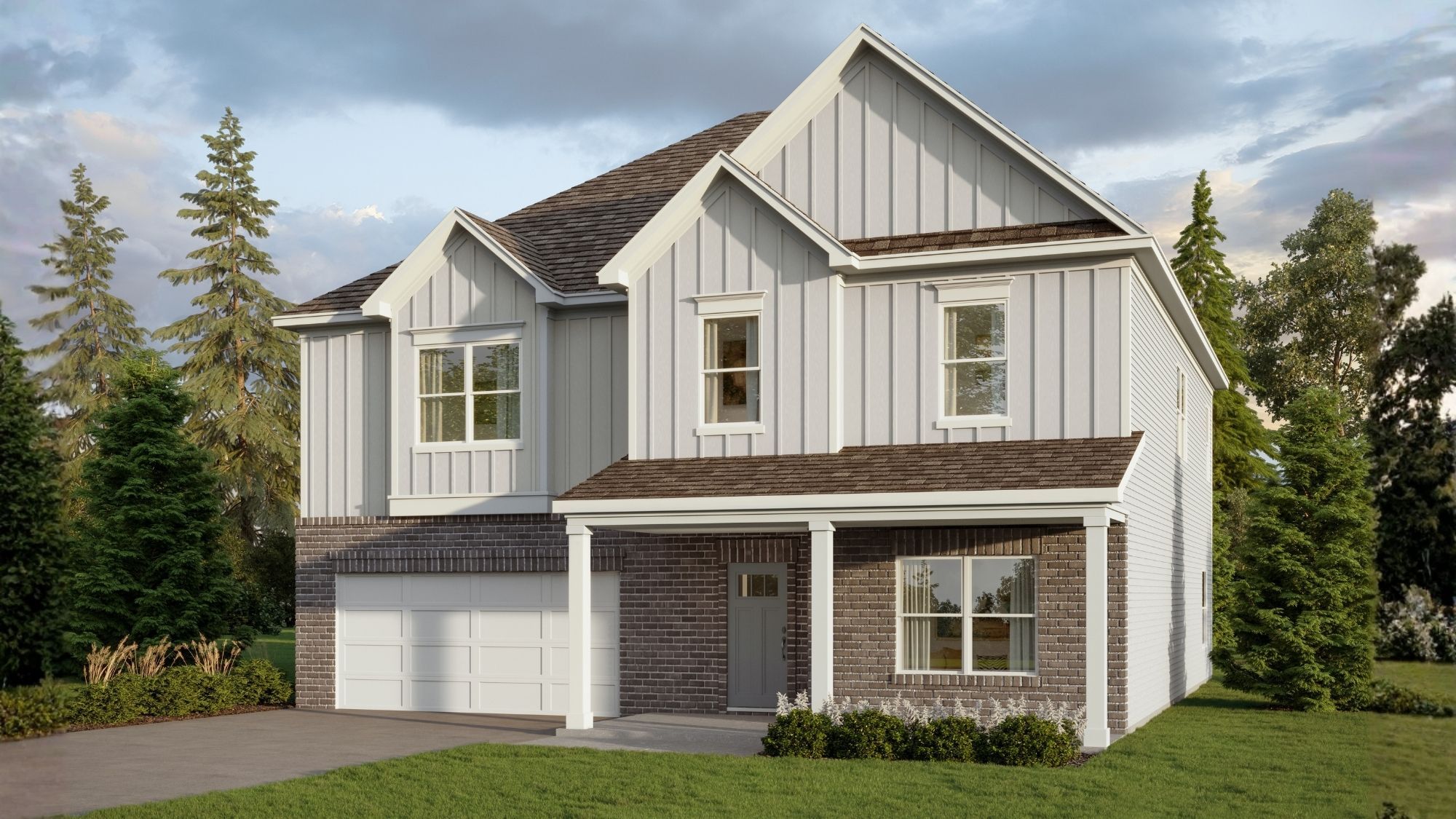 The Halton - Park Ridge: Trussville, Alabama - D.R. Horton Basic