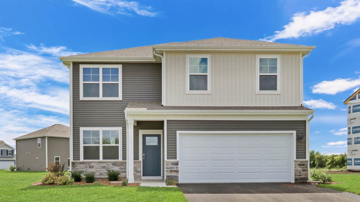 BELLAMY - Cambridge Lakes North Traditional Single Family: Pingree Grove, Illinois - D.R. Horton