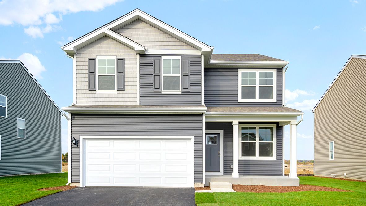 BELLAMY - Cambridge Lakes North Traditional Single Family: Pingree Grove, Illinois - D.R. Horton