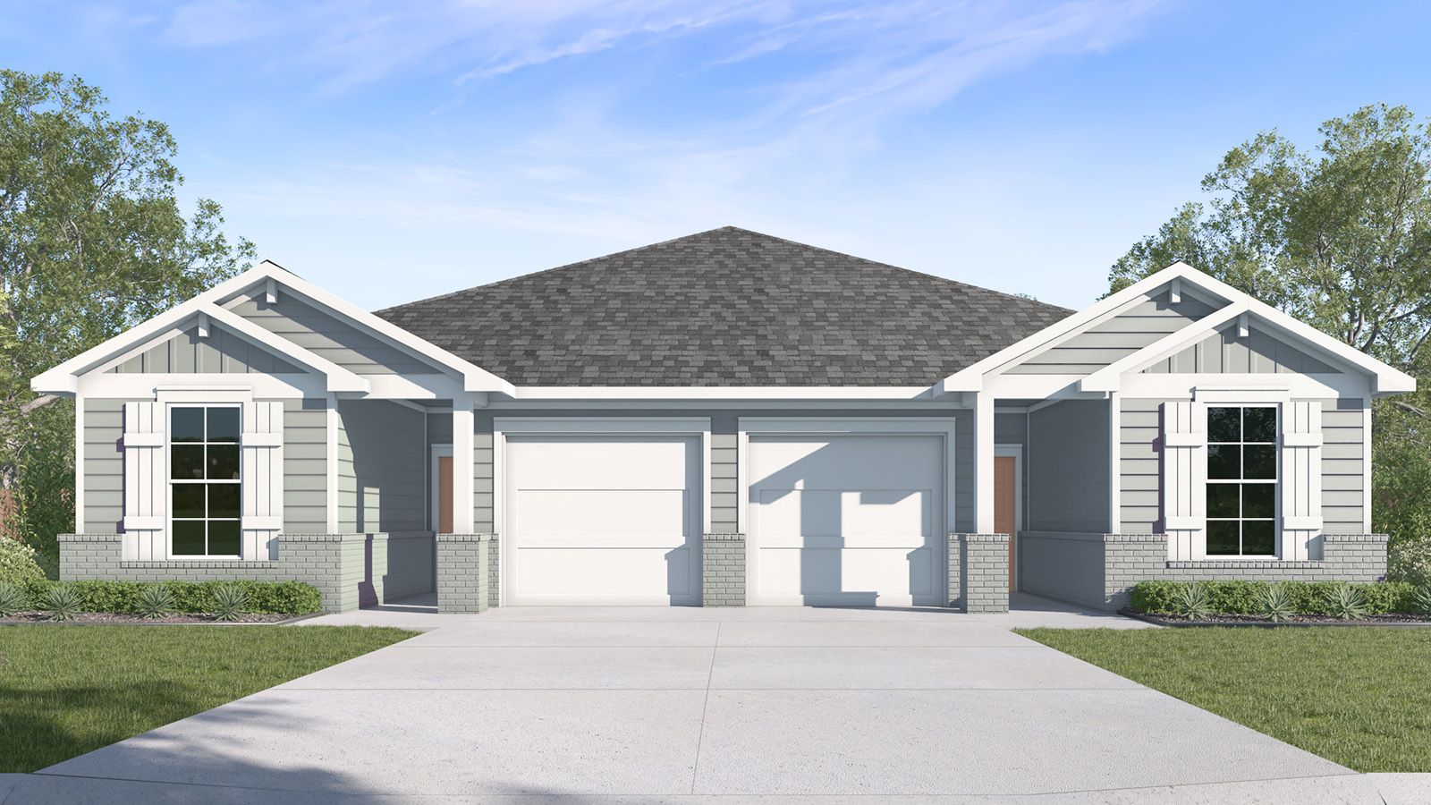 1402 - The Terrace Duplexes: Temple, Texas - D.R. Horton