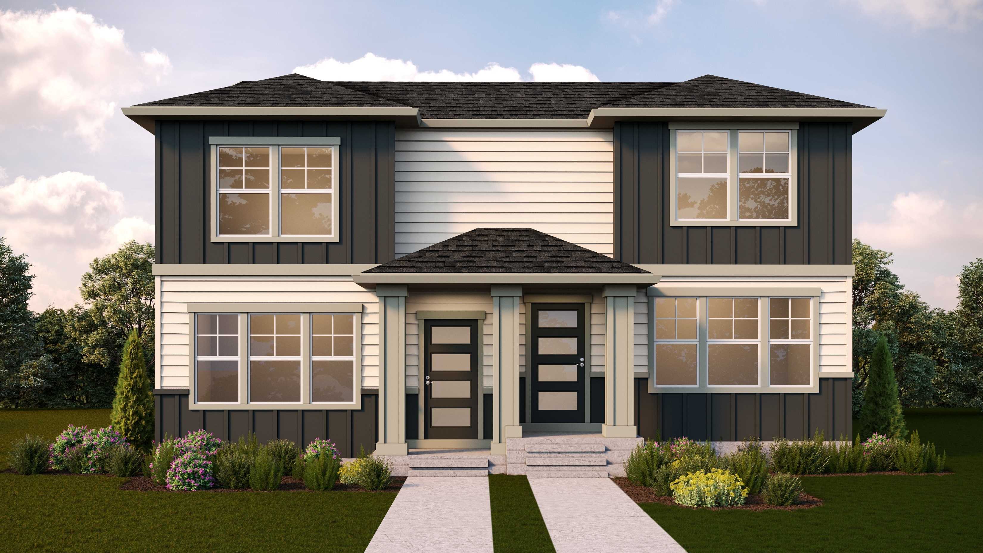 DIGBY DUPLEX - Mountain Gate: Mount Vernon, Washington - D.R. Horton