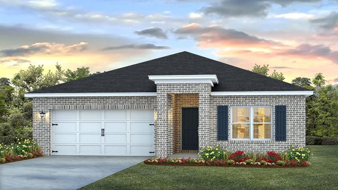 The Cali - The Pines at Colleton Place: Semmes, Alabama - D.R. Horton