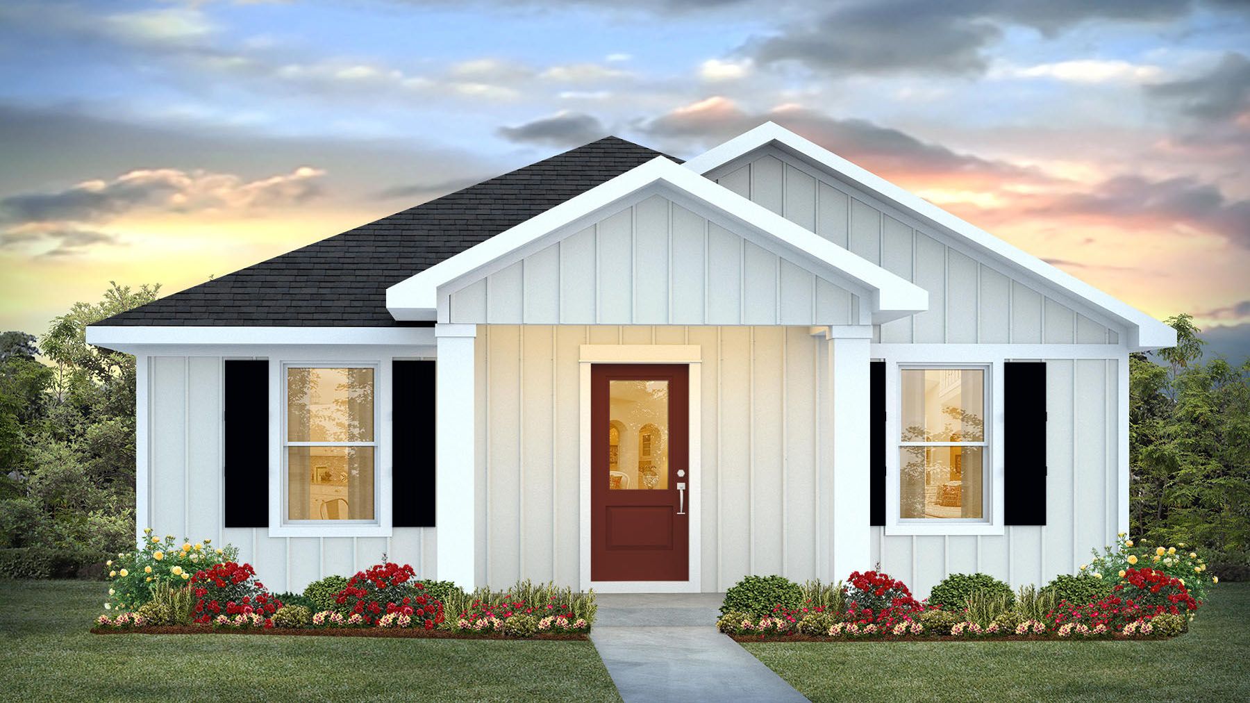 The Callaway - Oakmont Place: Theodore, Alabama - D.R. Horton