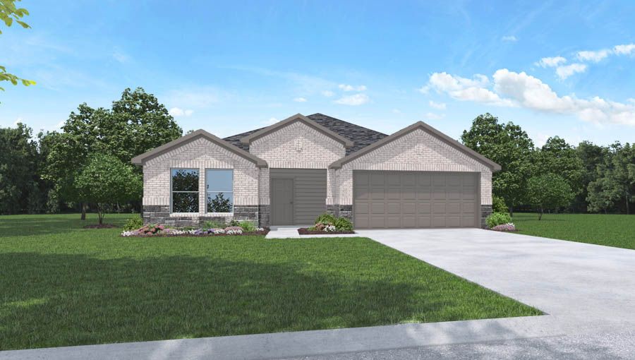 Plan X40D - Medina: Dayton, Texas - D.R. Horton Basic