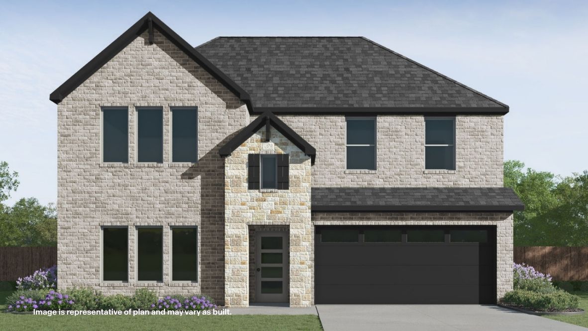 Perry - Cottages at Watercrest: Tulsa, Oklahoma - D.R. Horton