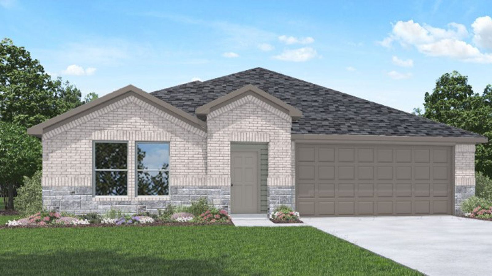 Texas Cali - Newport Pointe: Crosby, Texas - D.R. Horton Basic