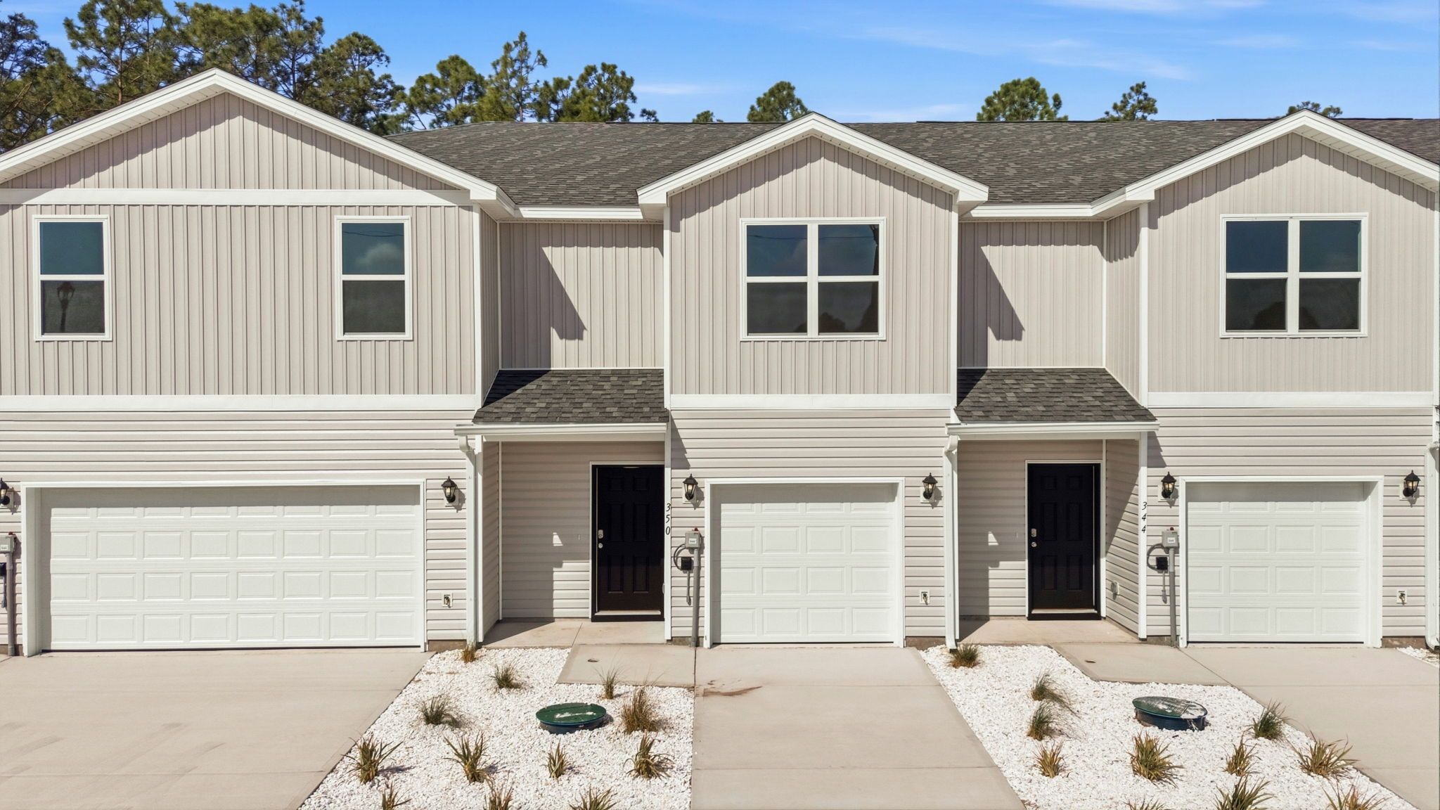 Sabal Exterior Unit - Chateau Nemours Townhomes: Port Saint Joe, Florida - D.R. Horton