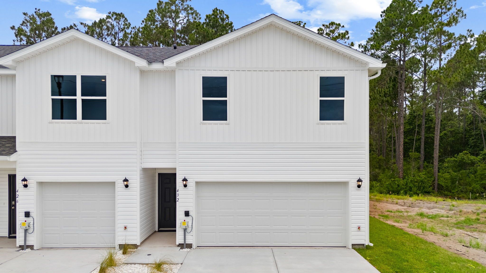 Sabal Exterior Unit - Chateau Nemours Townhomes: Port Saint Joe, Florida - D.R. Horton