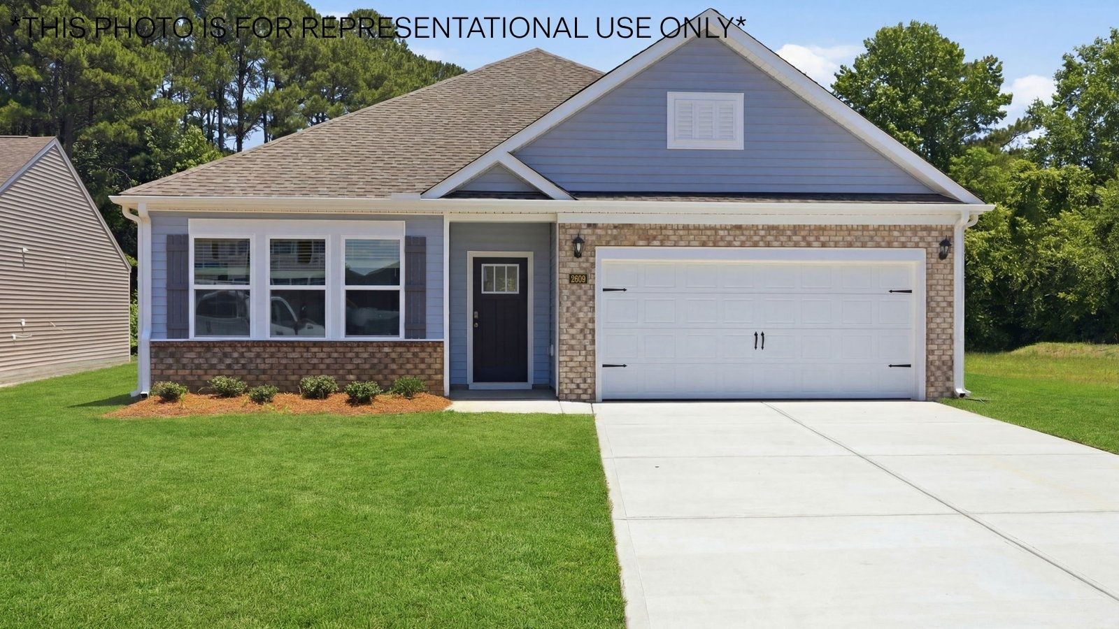 Villa Grande por D.R. Horton Basic en Greenville North Carolina