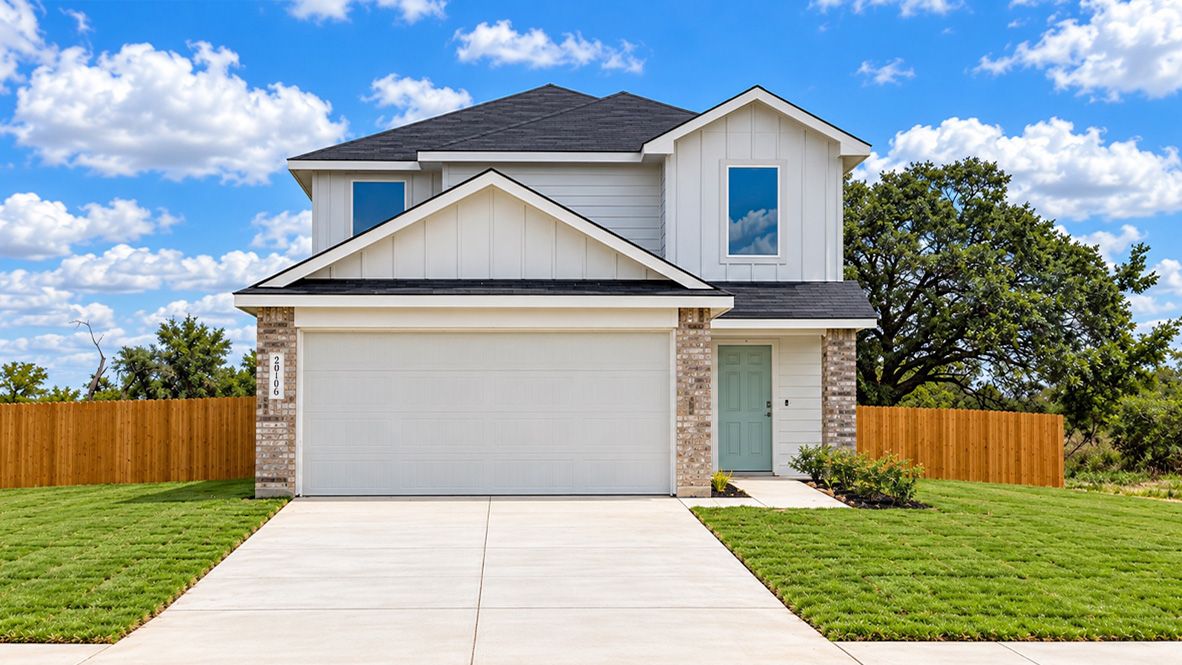 The Garner - Saddle Ridge Estates: Lytle, Texas - D.R. Horton