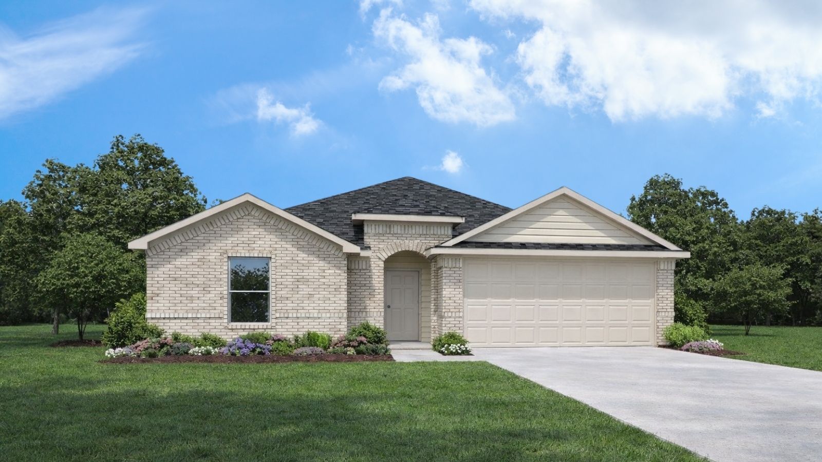 Plan E40Z (Horton -e) - Sunterra: Katy, Texas - D.R. Horton Basic