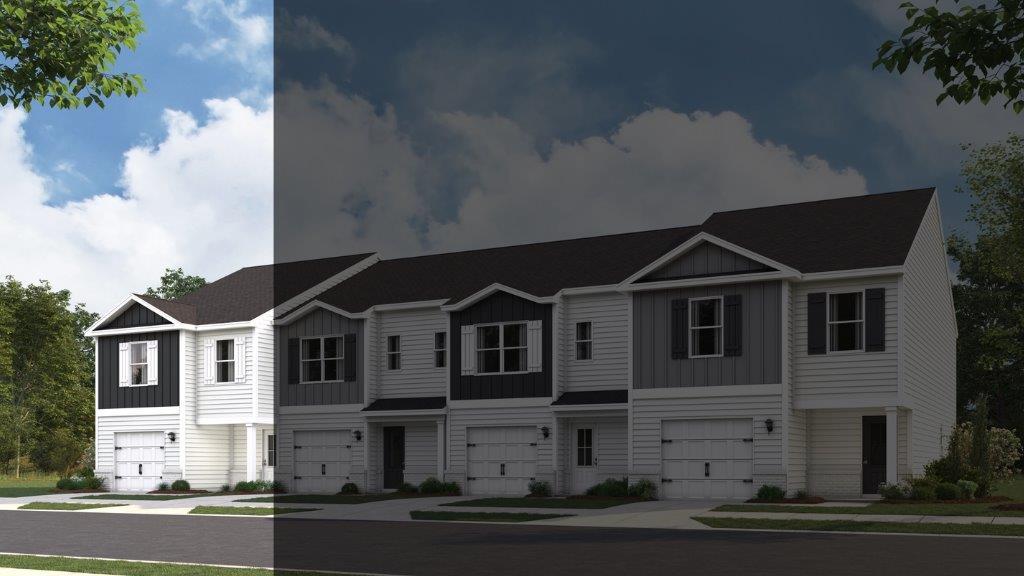 Mitchell Townhome - Belcourt Landing: Cleveland, Tennessee - D.R. Horton