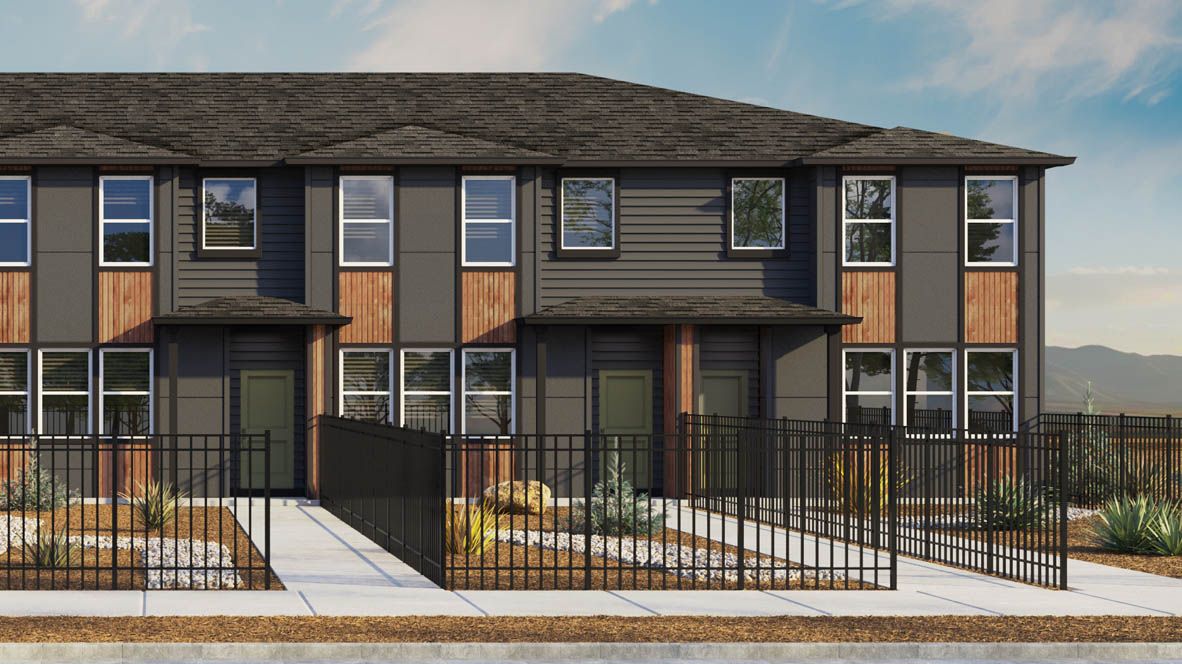 Aspen II - Stevens Ranch Townhomes: Bend, Oregon - D.R. Horton
