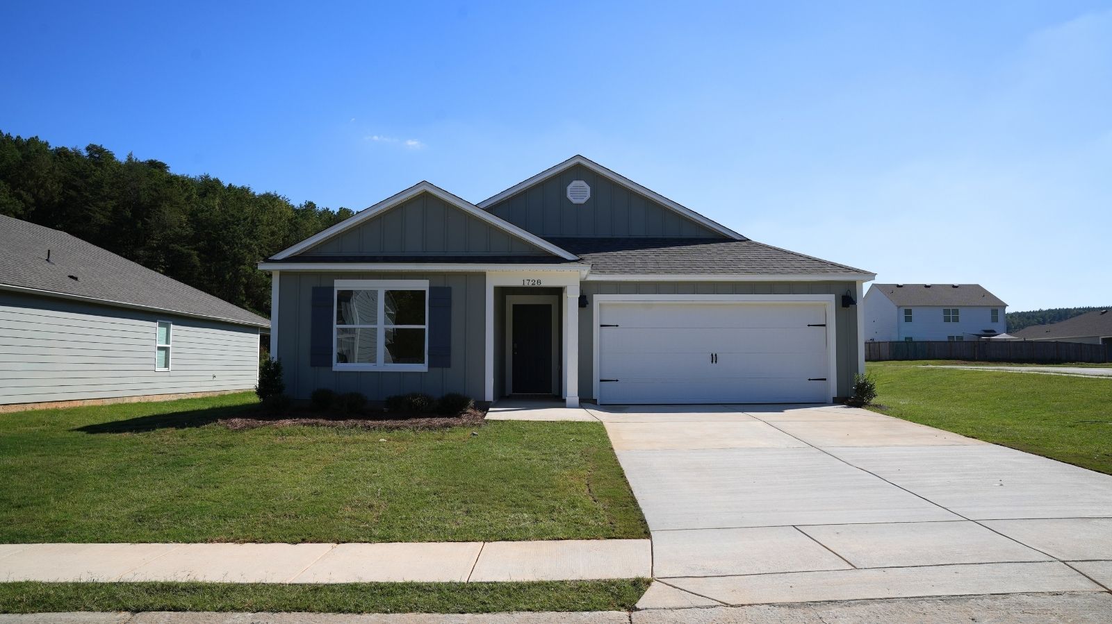 The Lakeside - Brookside Square: Mount Olive, Alabama - D.R. Horton Basic