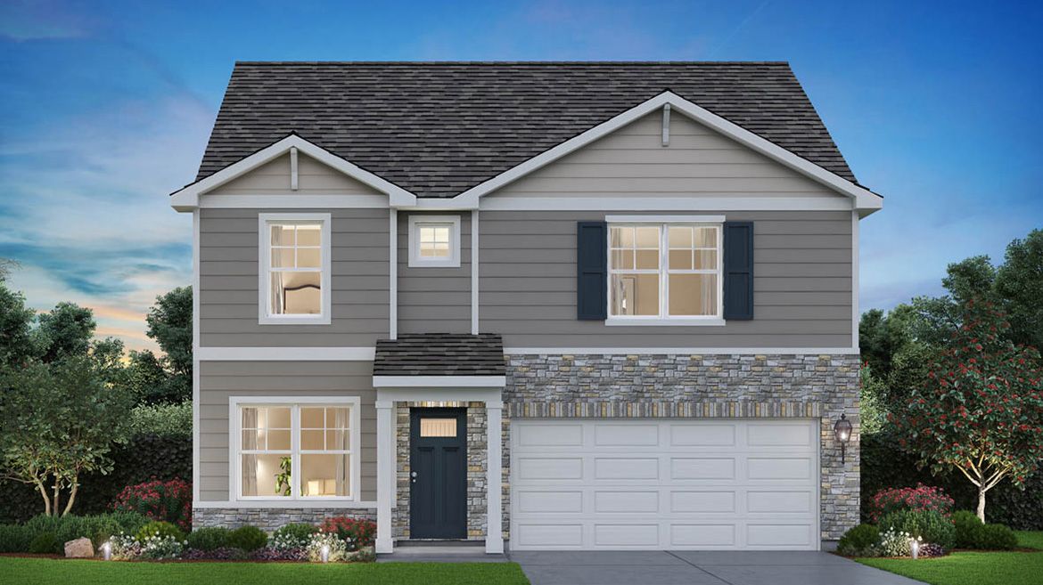 HOLCOMBE - Ashford Place: Plainfield, Illinois - D.R. Horton