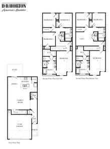 SUDBURY 24' TOWNHOME Floor Plan - D.R. Horton