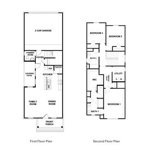 The Buchanan Floor Plan - D.R. Horton