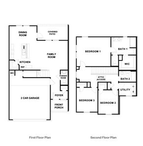 The Cypress Floor Plan - D.R. Horton