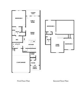 The Mesquite Floor Plan - D.R. Horton